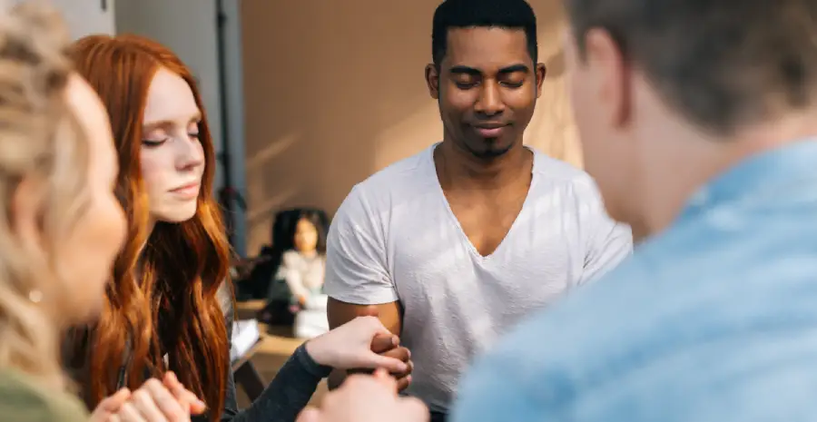 A small, personal group session